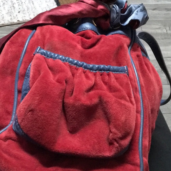 Juicy Couture vintage velour handbag with details - Picture 13 of 14